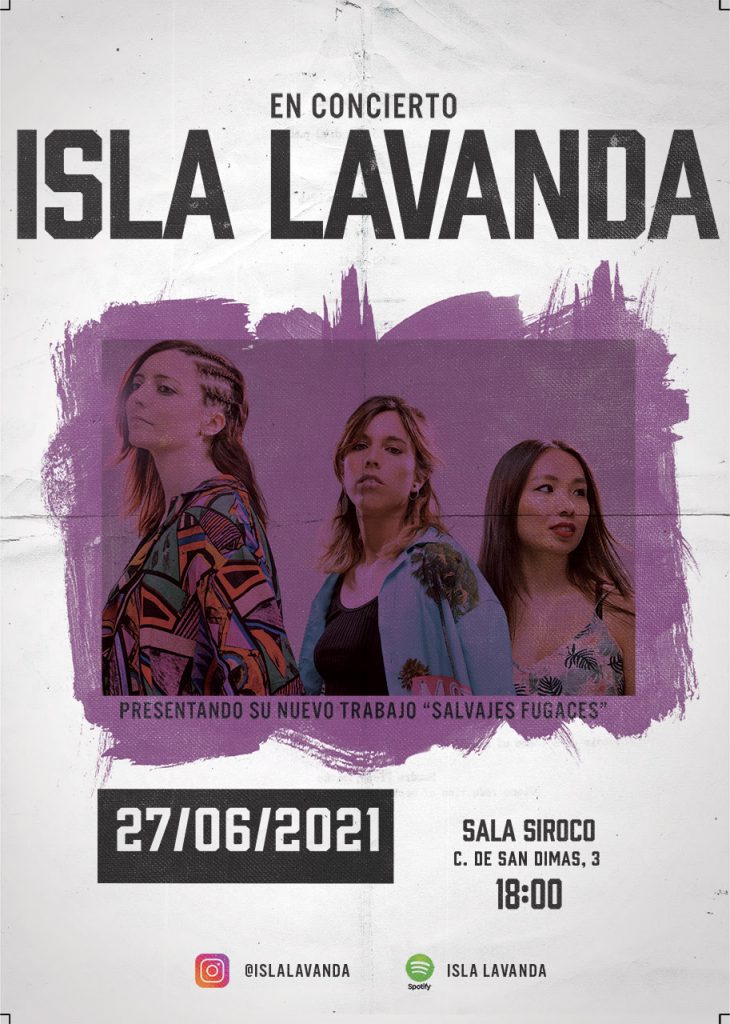 isla lavanda concierto