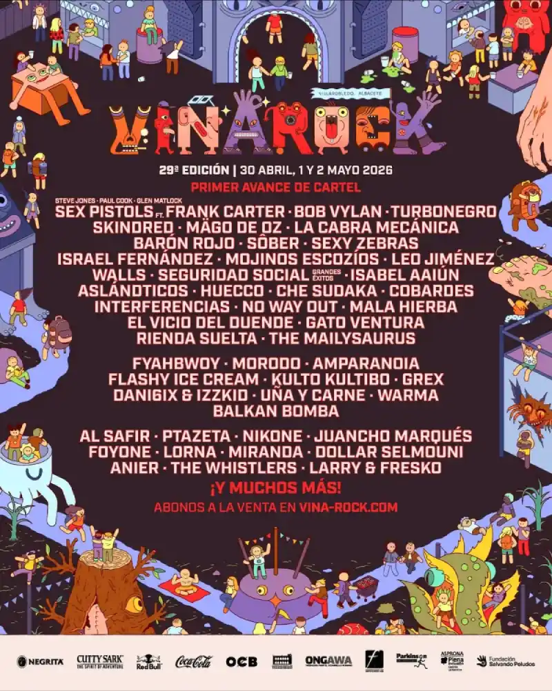 cartel viña rock 2026